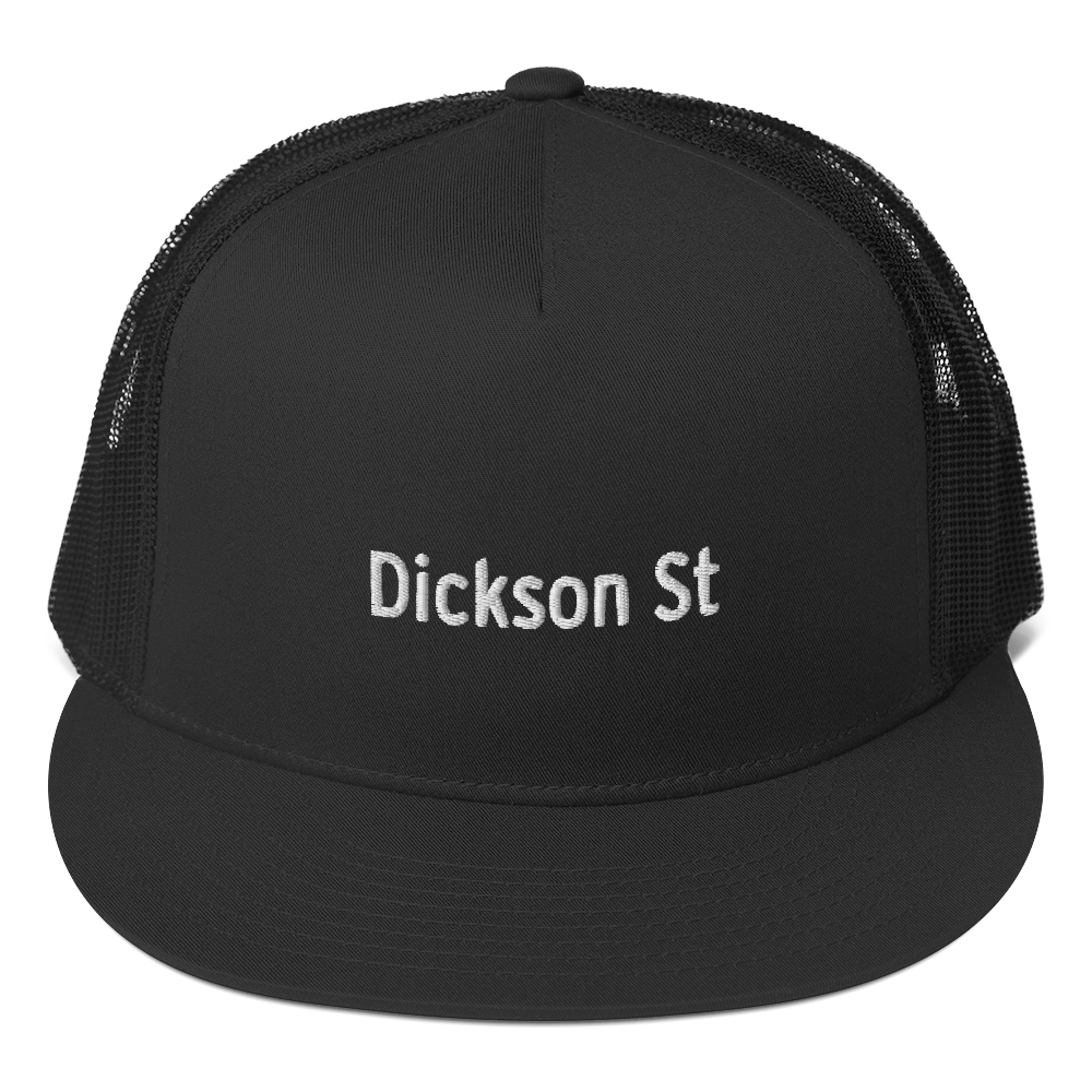 Dickson St 5 Panel Trucker Cap