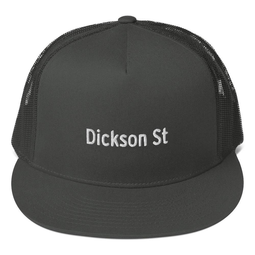 Dickson St 5 Panel Trucker Cap