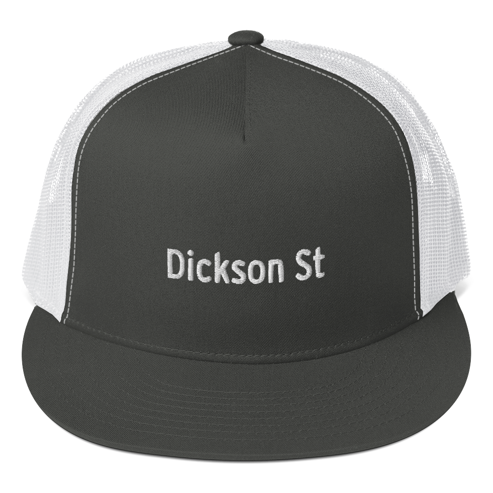 Dickson St 5 Panel Trucker Cap