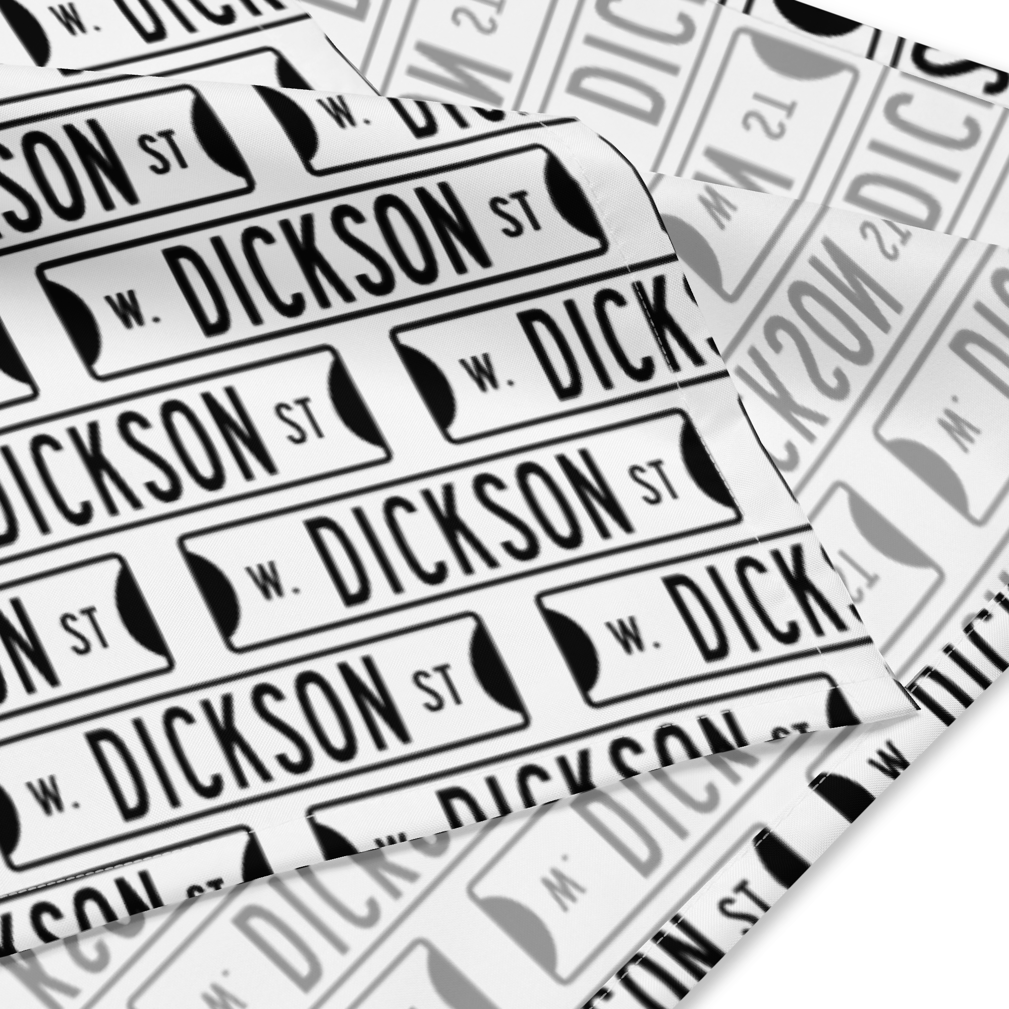 Retro Dickson Street Sign Bandana