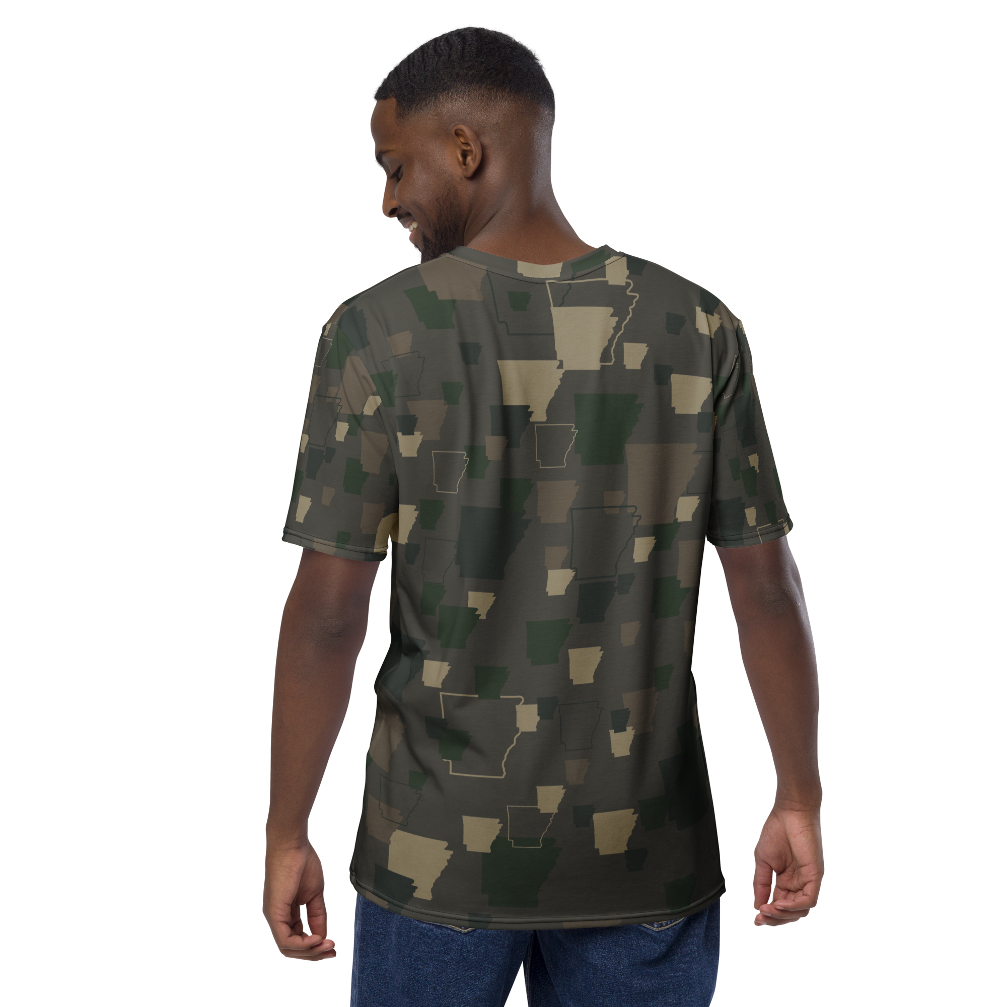 Arkansas Green Camo Men&