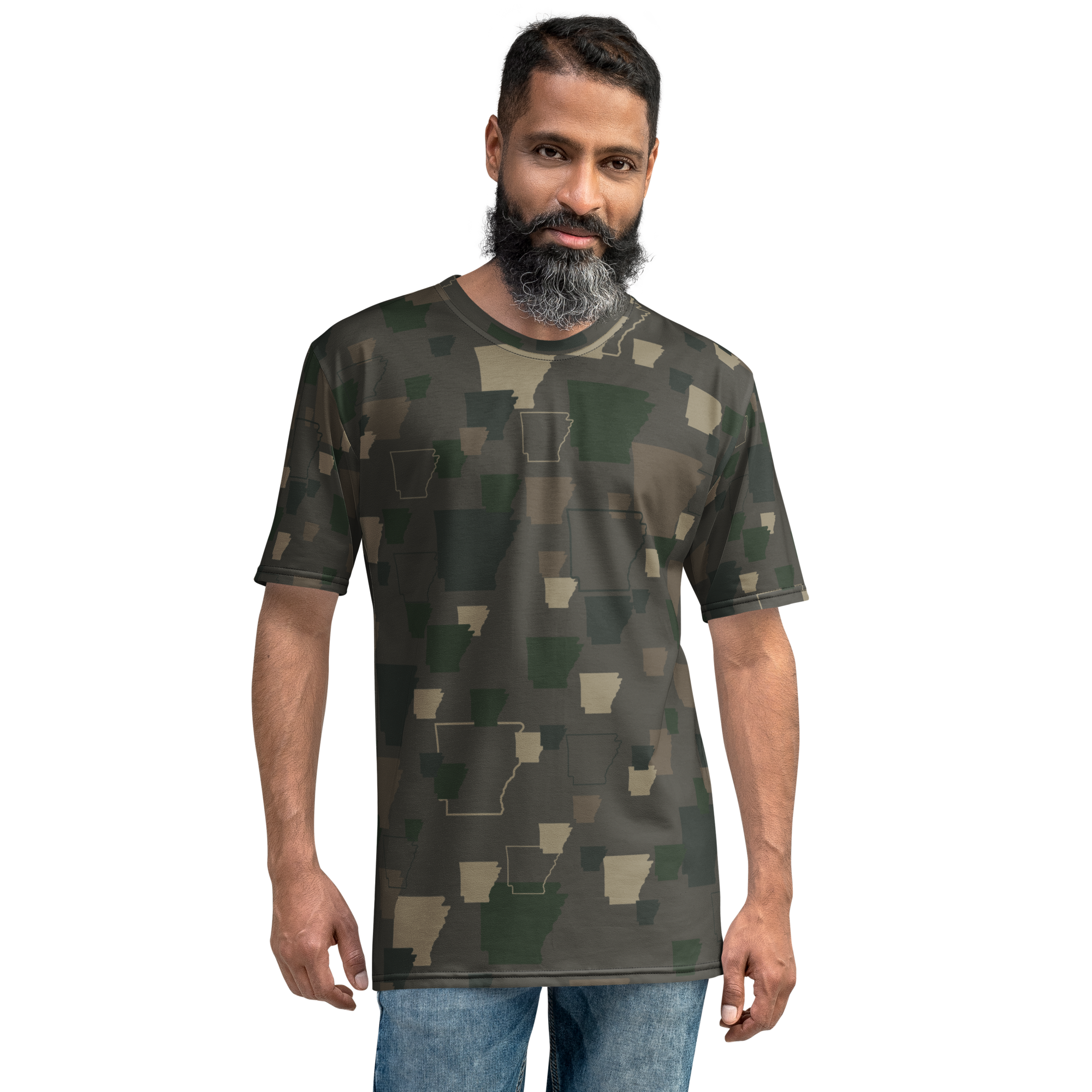 Arkansas Green Camo Men&