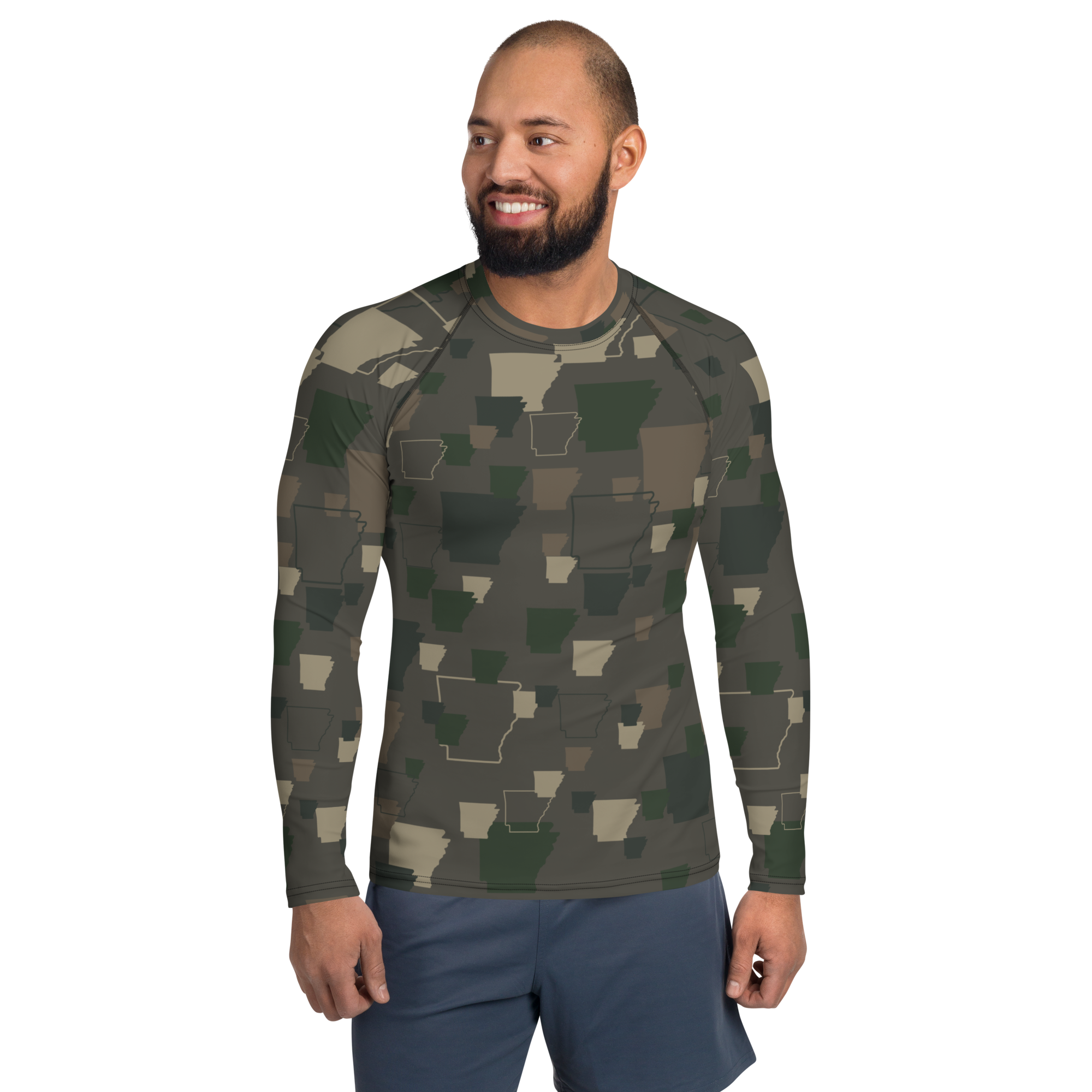 Arkansas Green Camo Men&