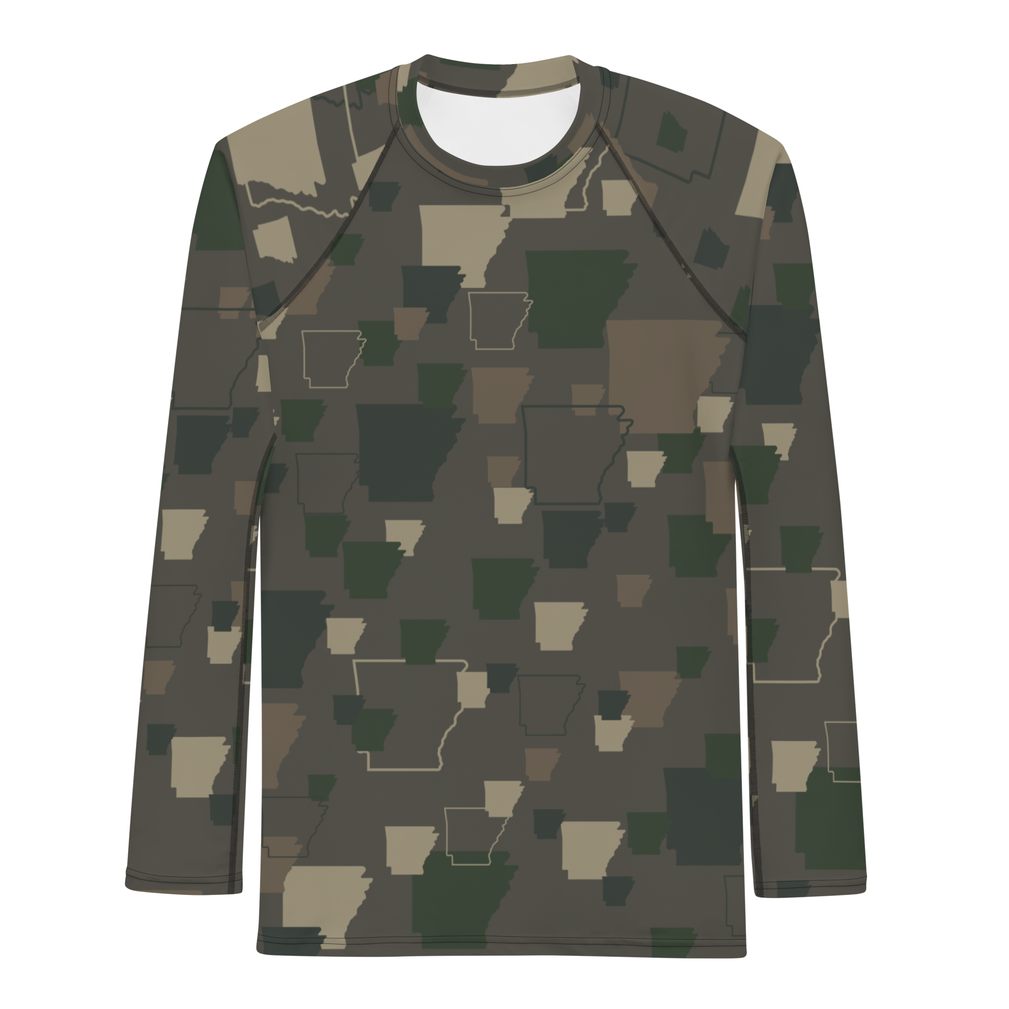 Arkansas Green Camo Men&