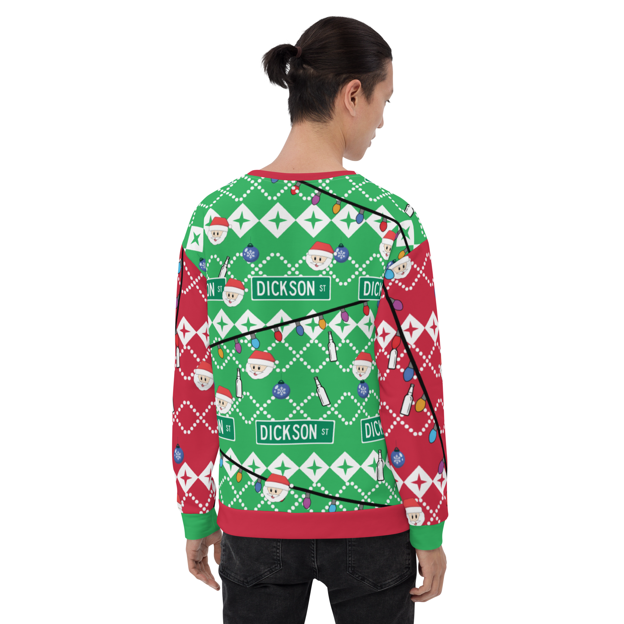 Dickson Street Sign Ugly Sweatshirt