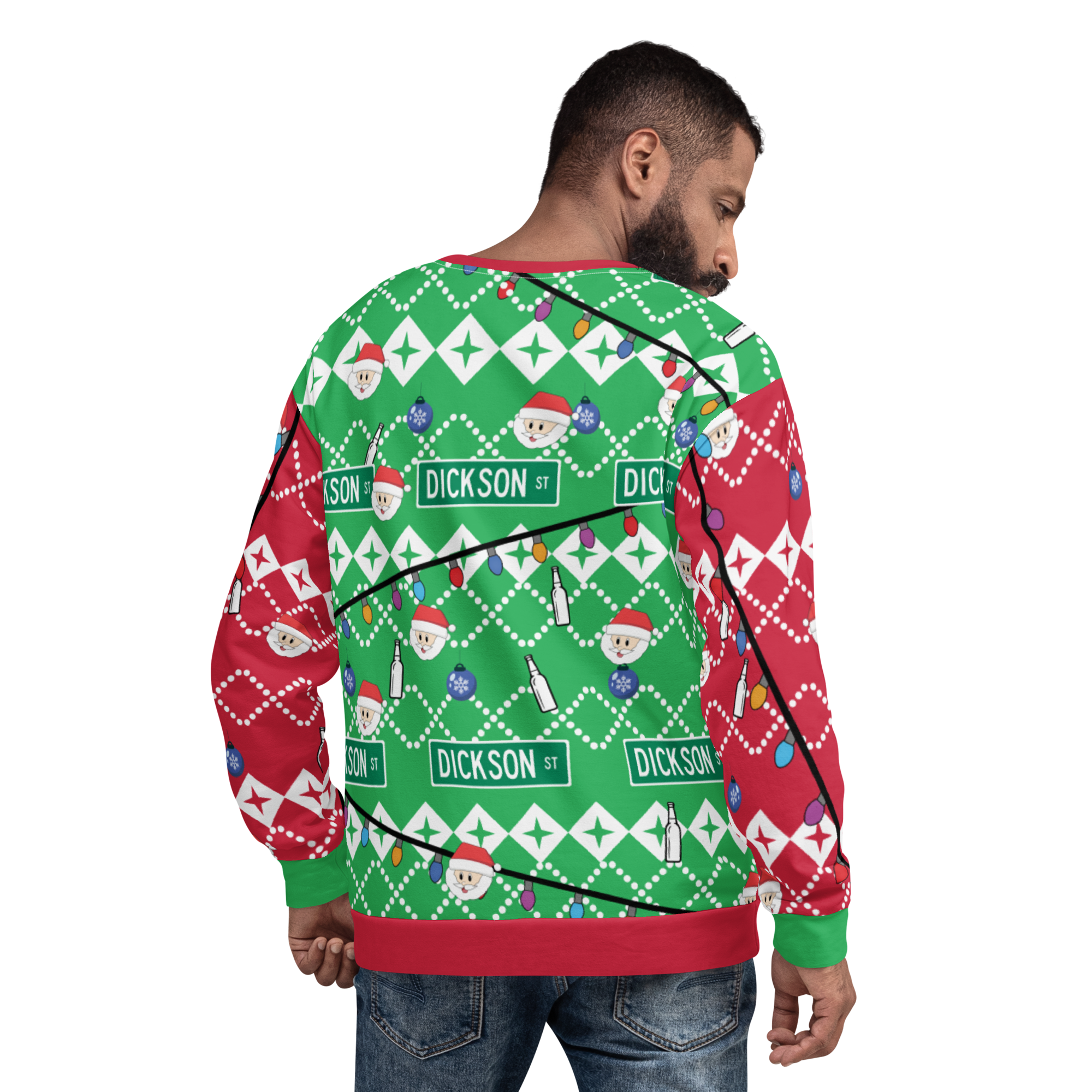 Dickson Street Sign Ugly Sweatshirt