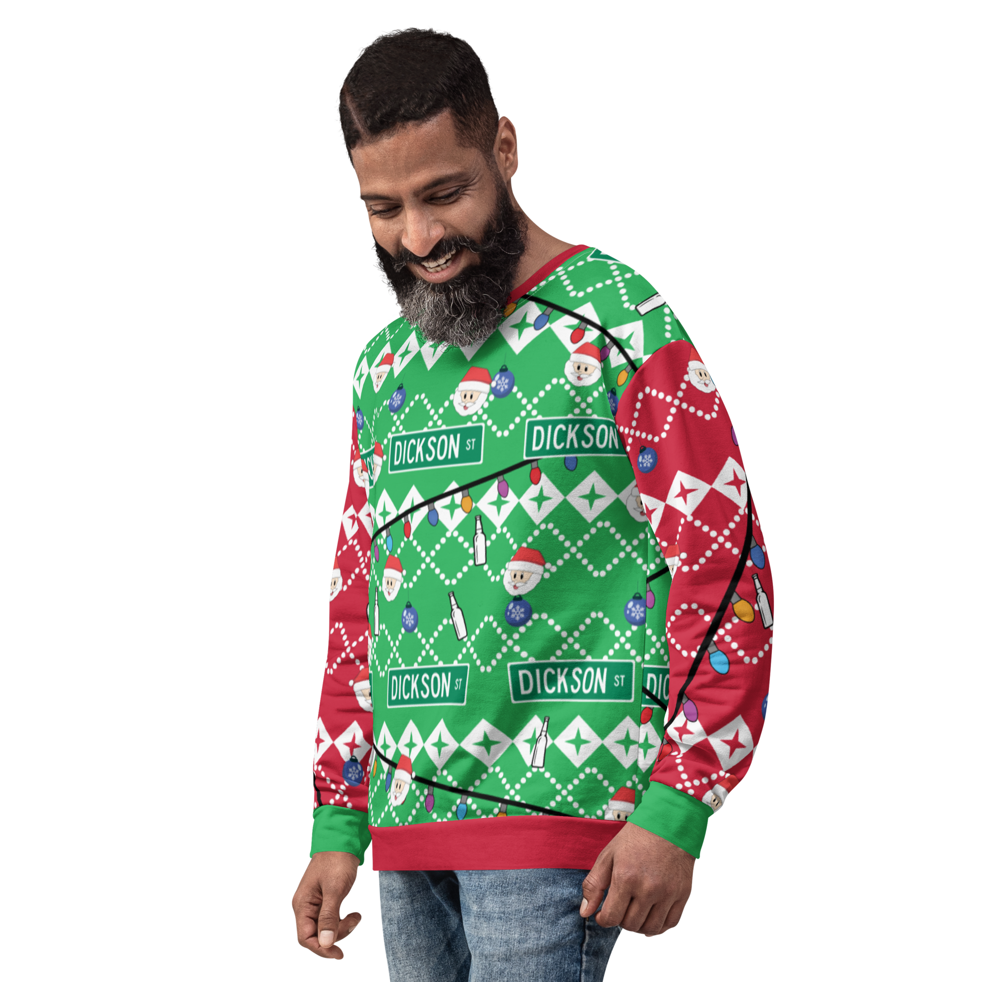 Dickson Street Sign Ugly Sweatshirt