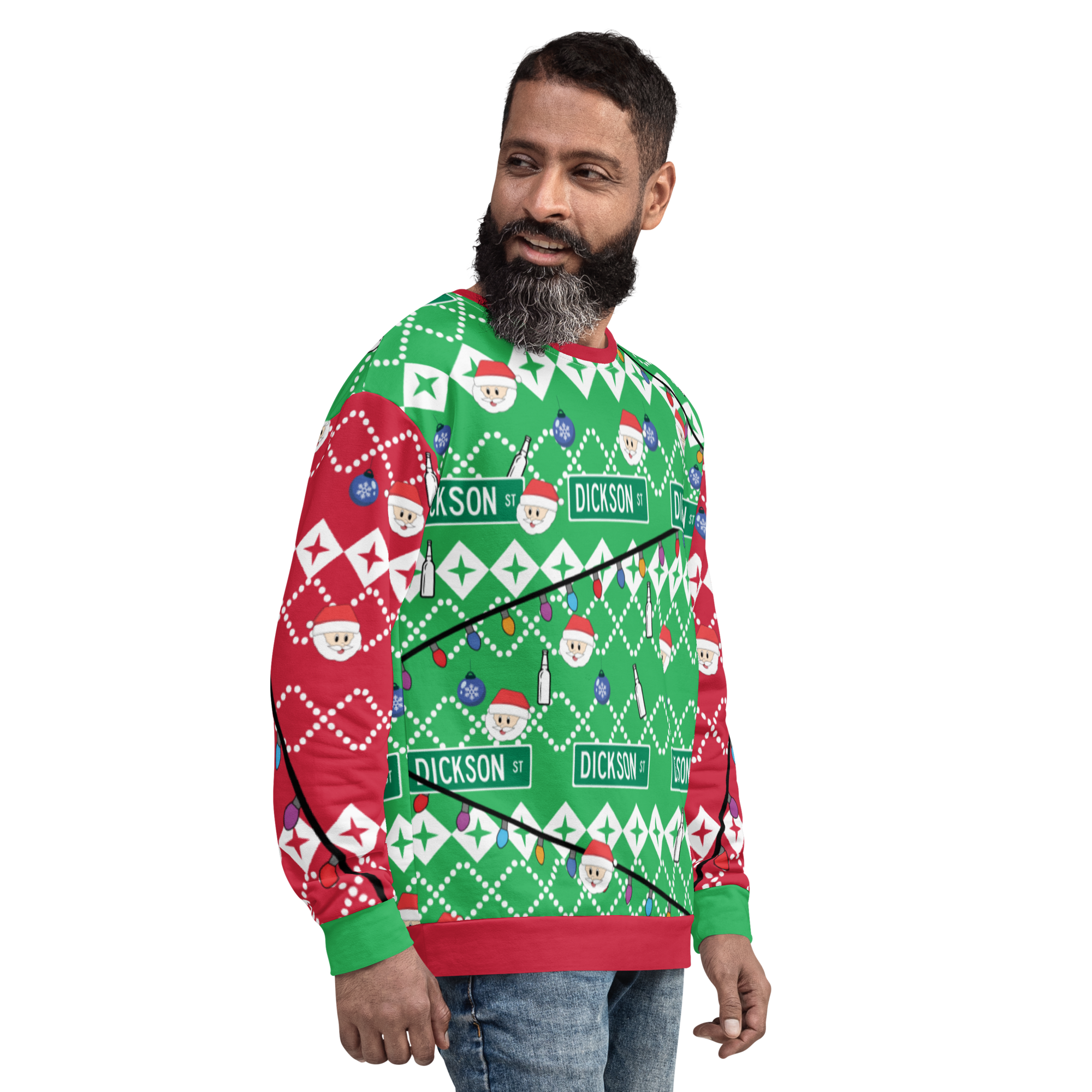 Dickson Street Sign Ugly Sweatshirt