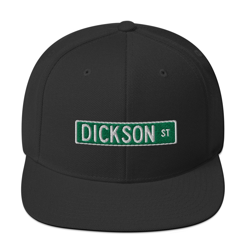 Dickson Street Sign Snapback Hat