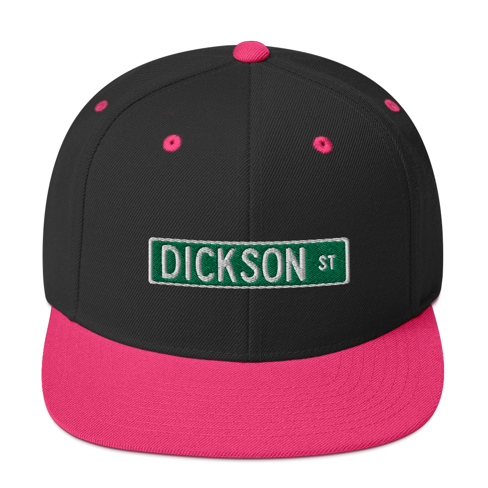 Dickson Street Sign Snapback Hat