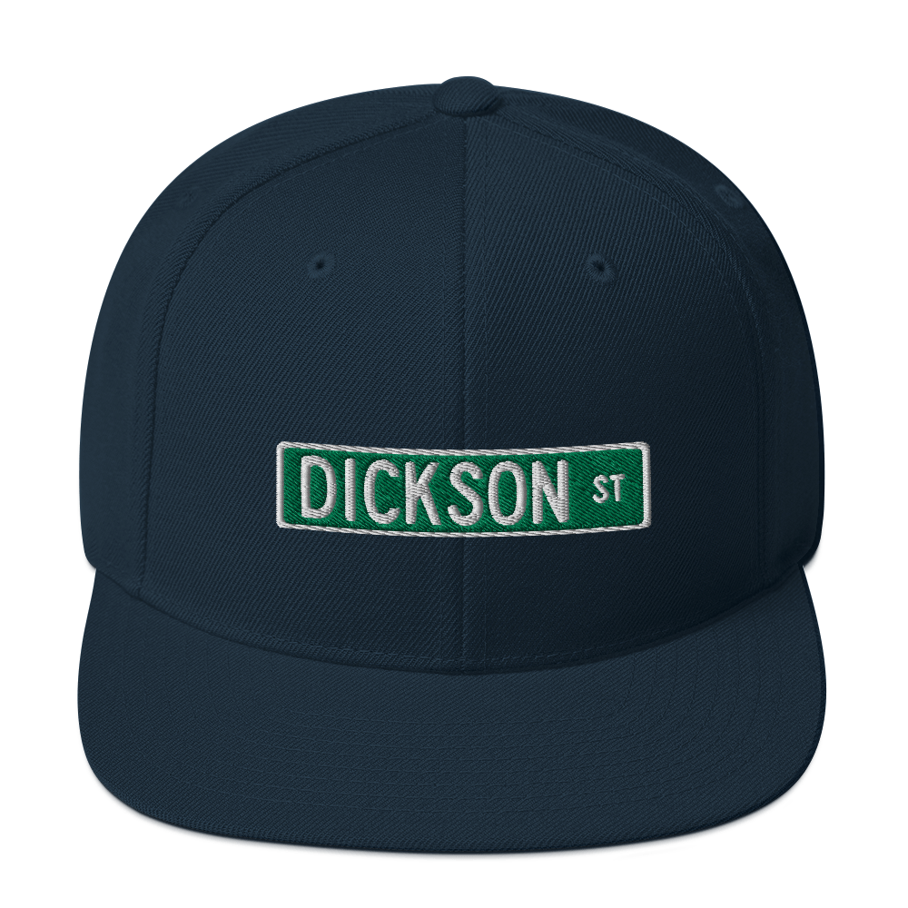 Dickson Street Sign Snapback Hat