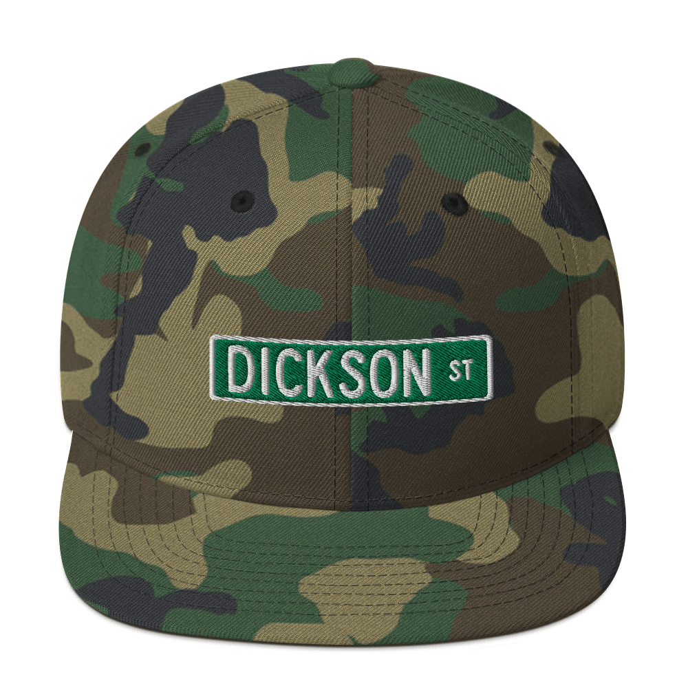 Dickson Street Sign Snapback Hat