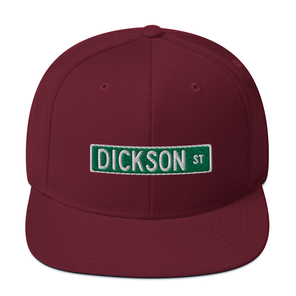 Dickson Street Sign Snapback Hat