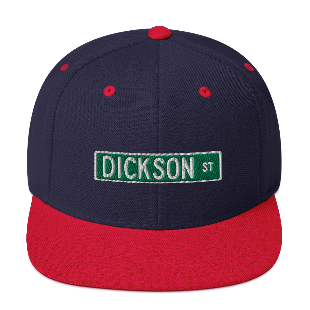Dickson Street Sign Snapback Hat