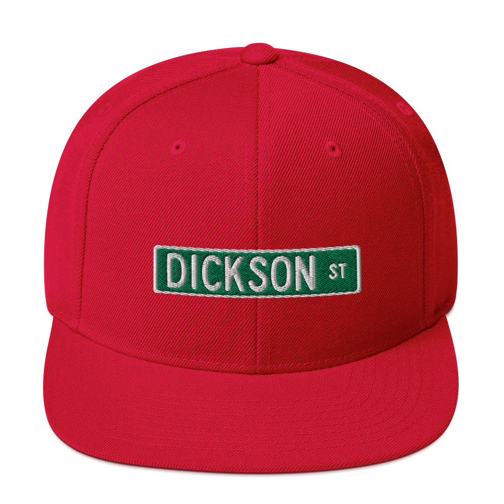 Dickson Street Sign Snapback Hat