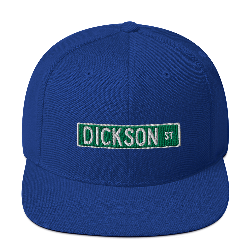 Dickson Street Sign Snapback Hat