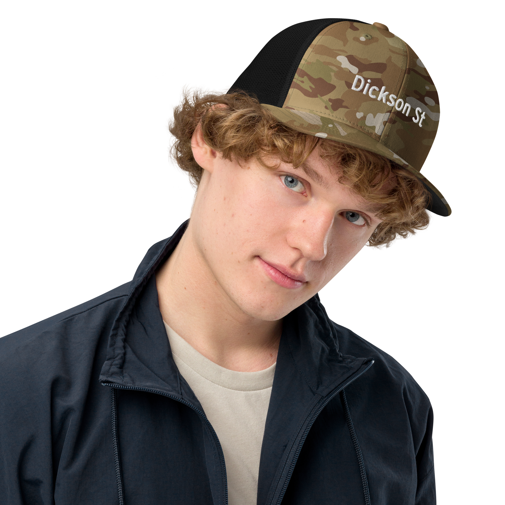 Dickson St Closed-back trucker cap