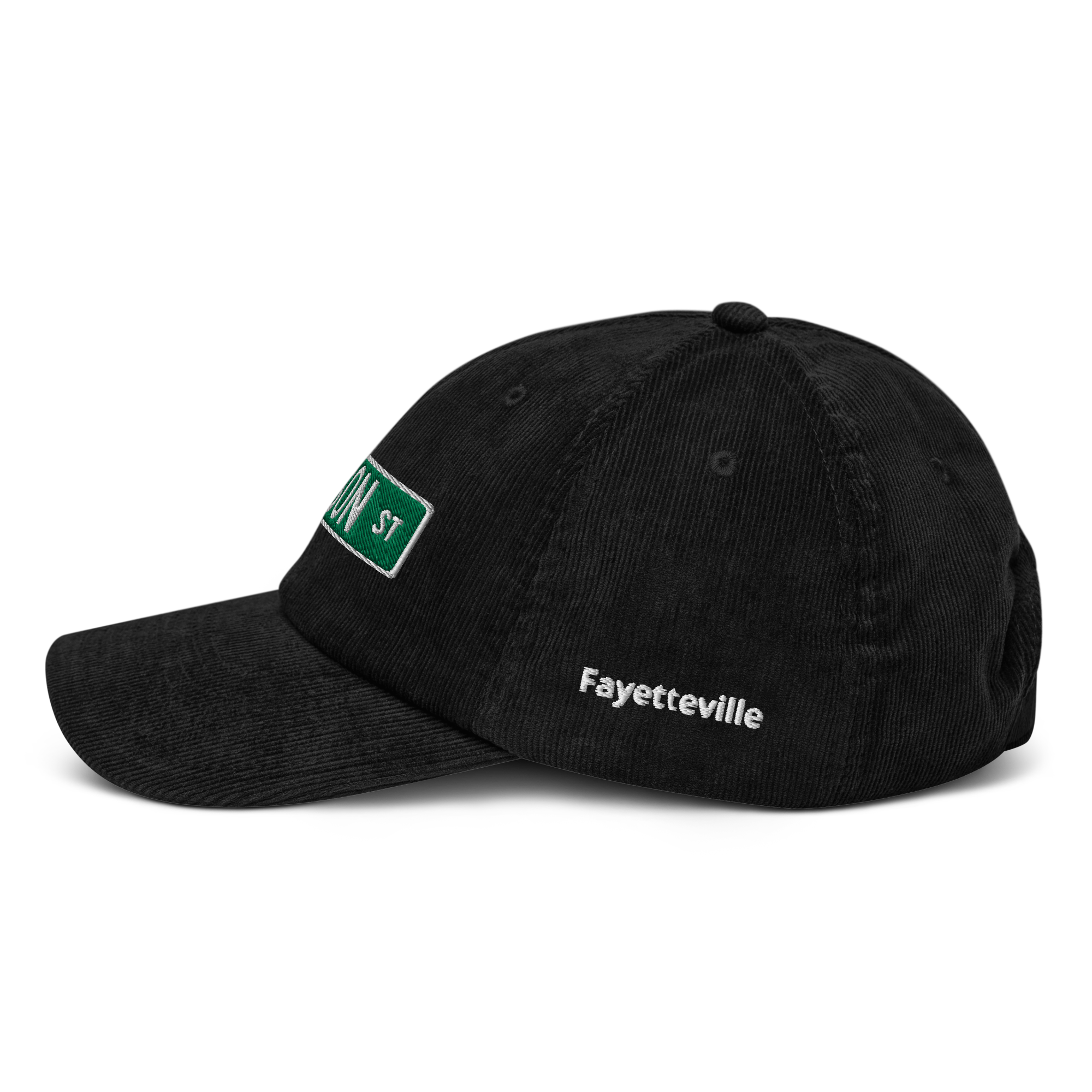 Dickson Street Sign Corduroy Hat