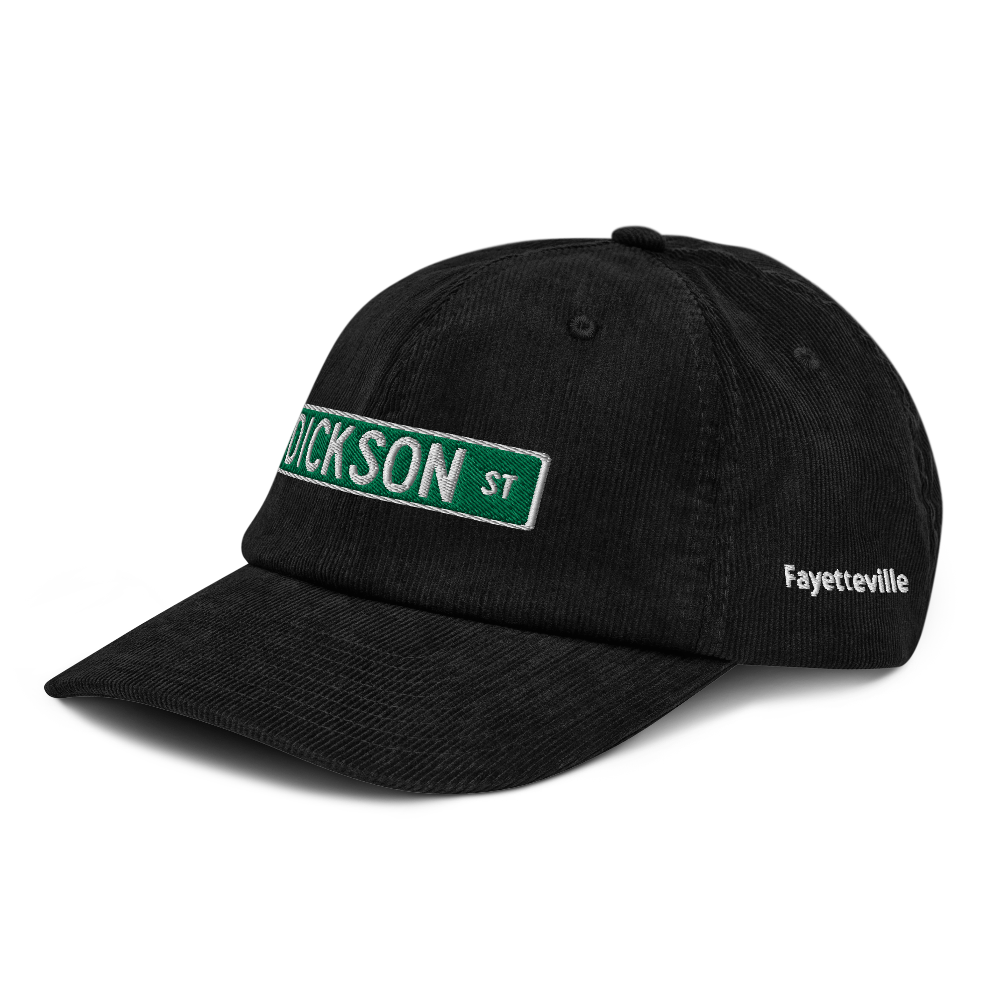 Dickson Street Sign Corduroy Hat