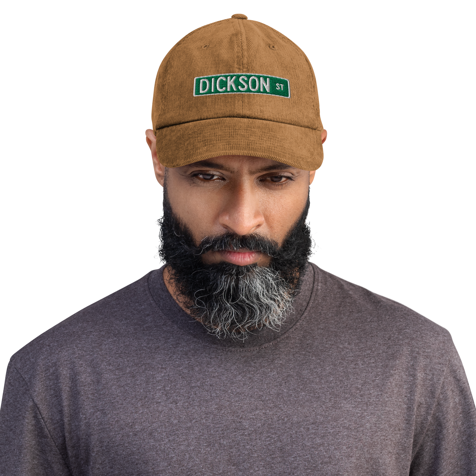 Dickson Street Sign Corduroy Hat