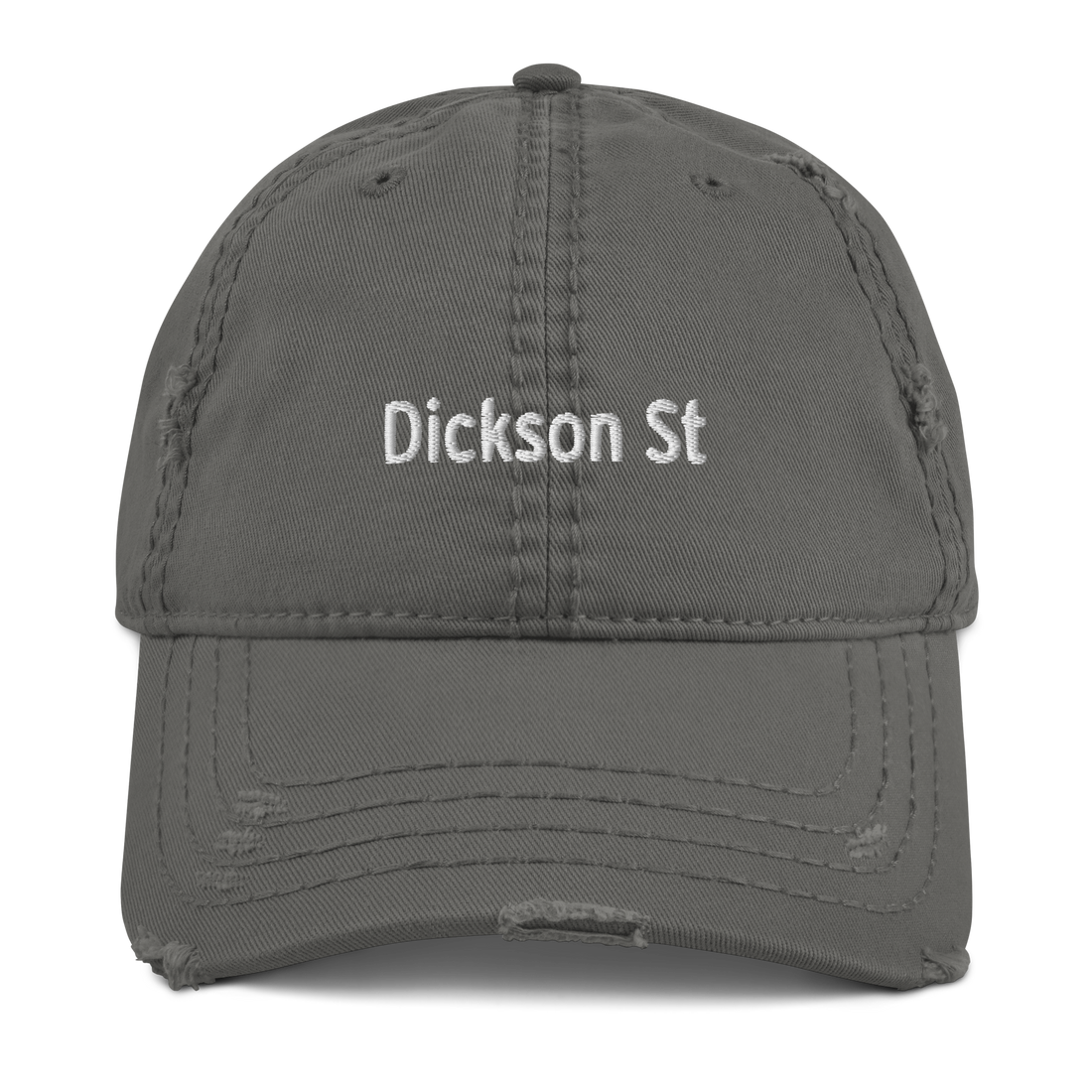 Dickson St Distressed Dad Hat