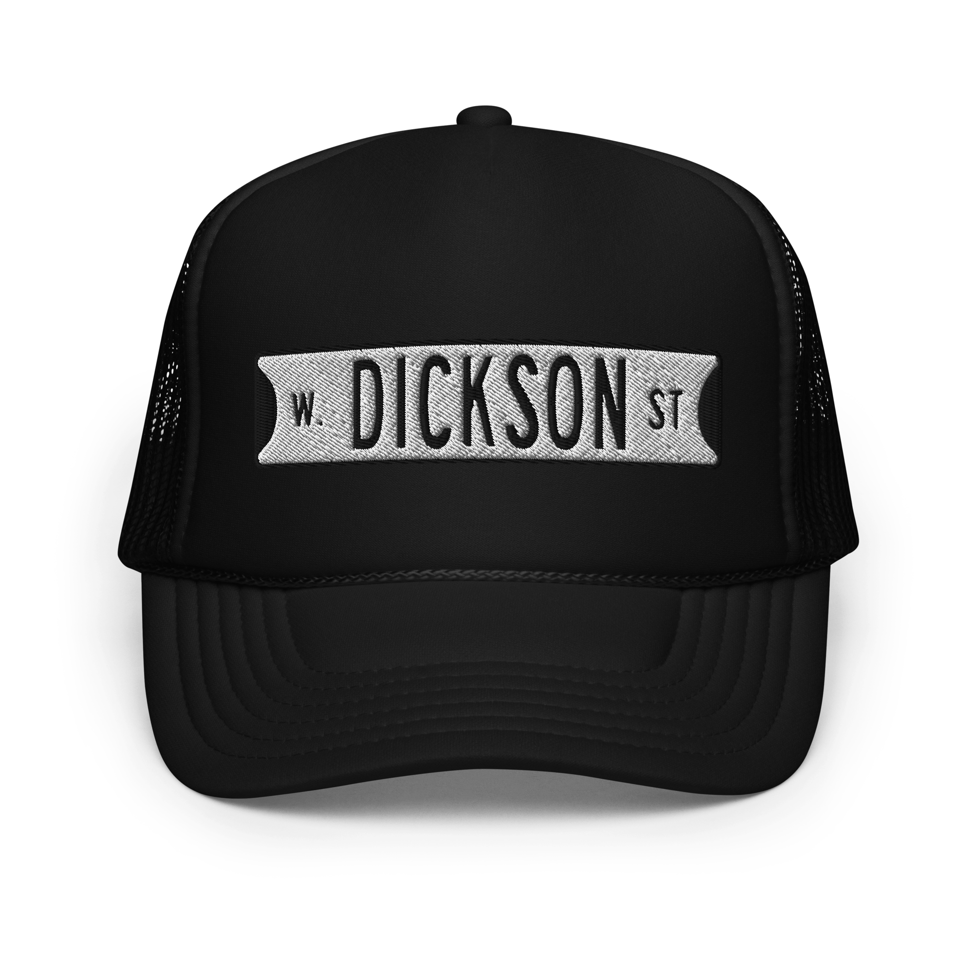 Retro Dickson Street Sign Foam Trucker Hat