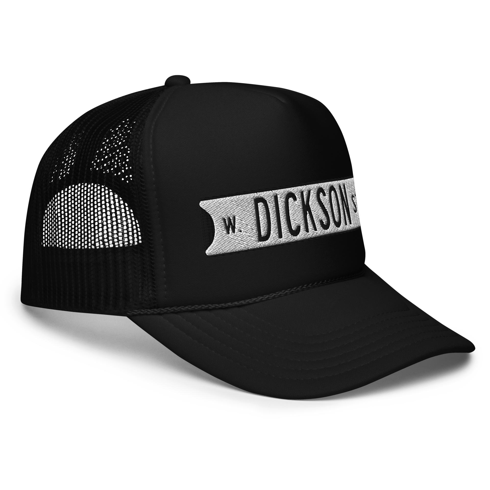 Retro Dickson Street Sign Foam Trucker Hat