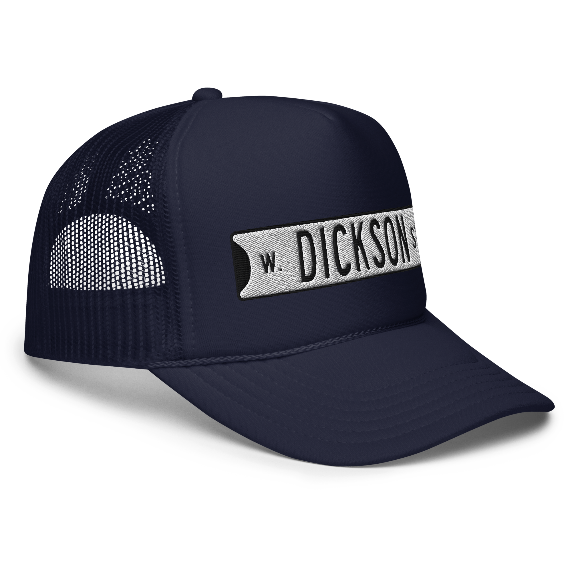 Retro Dickson Street Sign Foam Trucker Hat