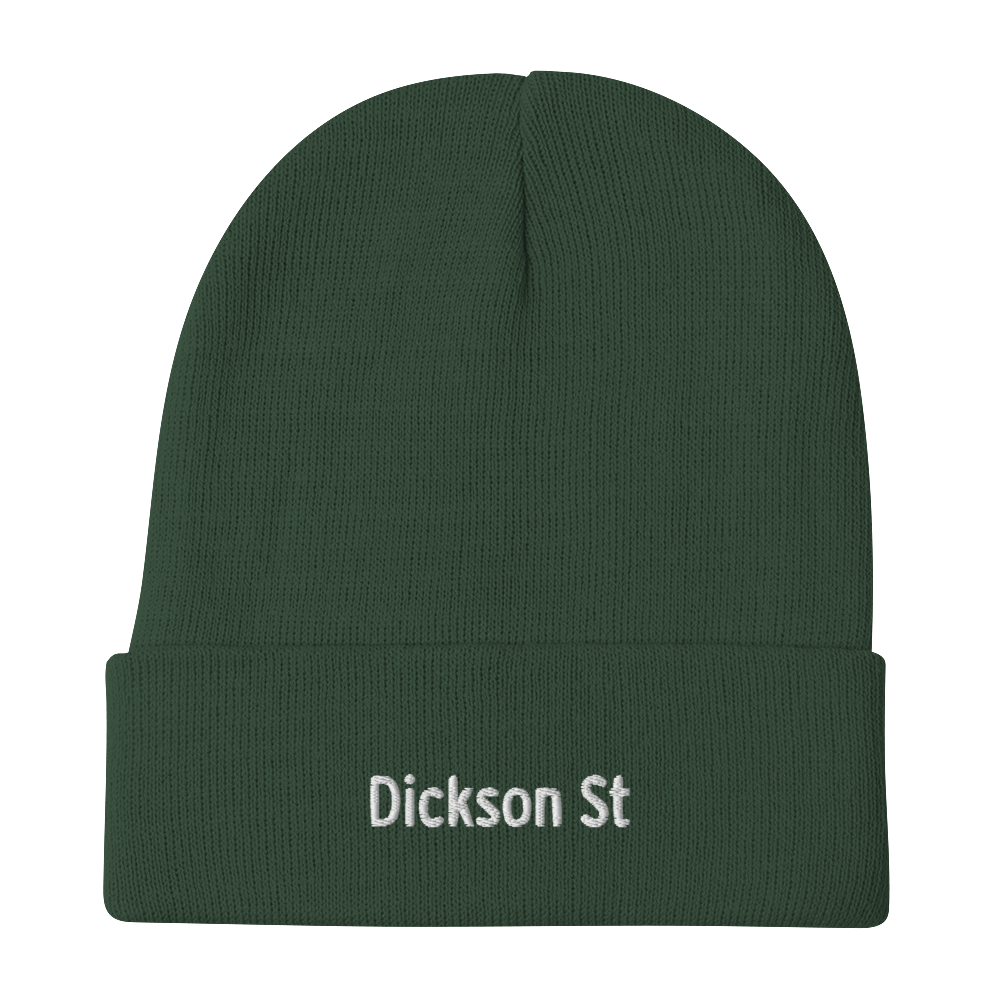 Dickson St Embroidered Beanie