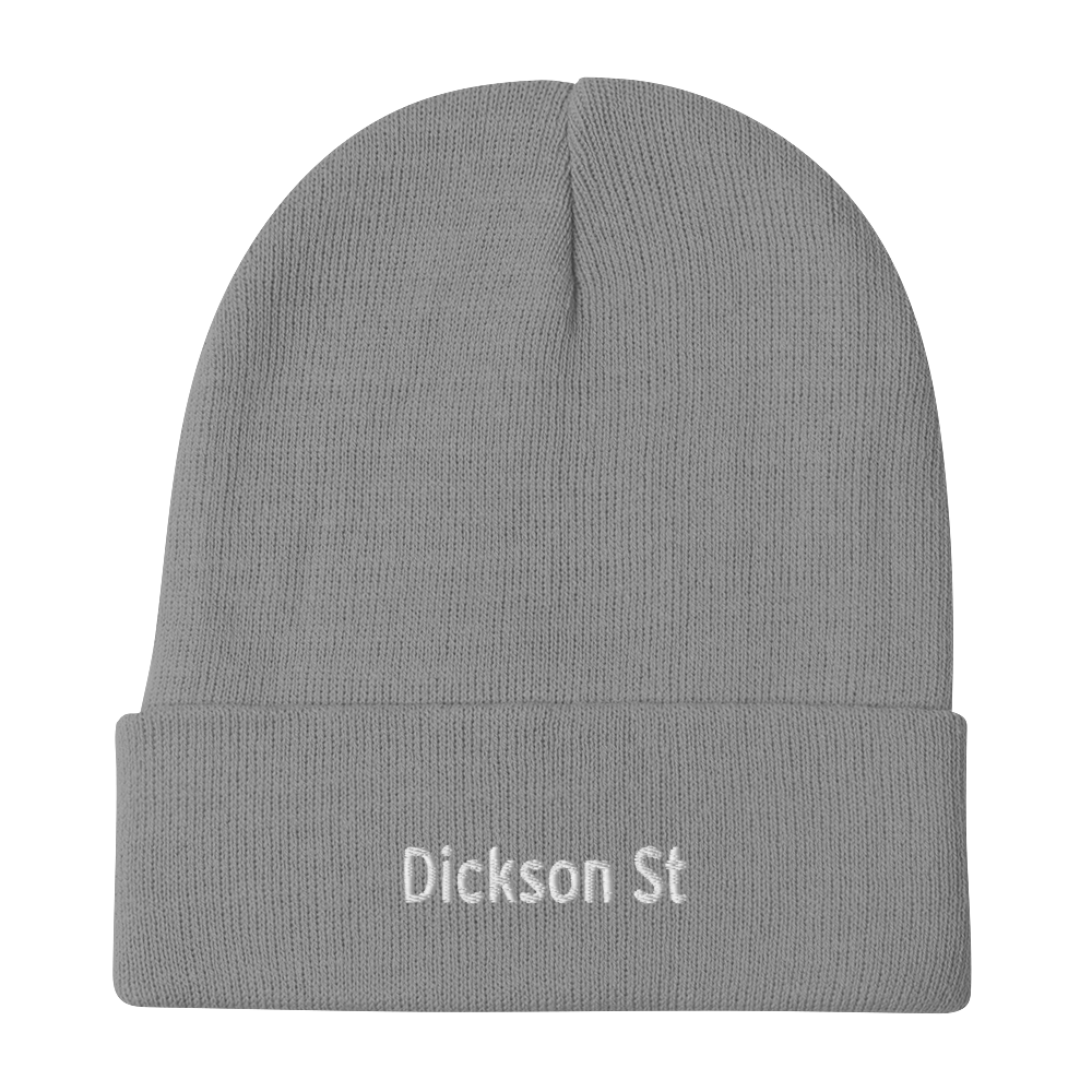 Dickson St Embroidered Beanie