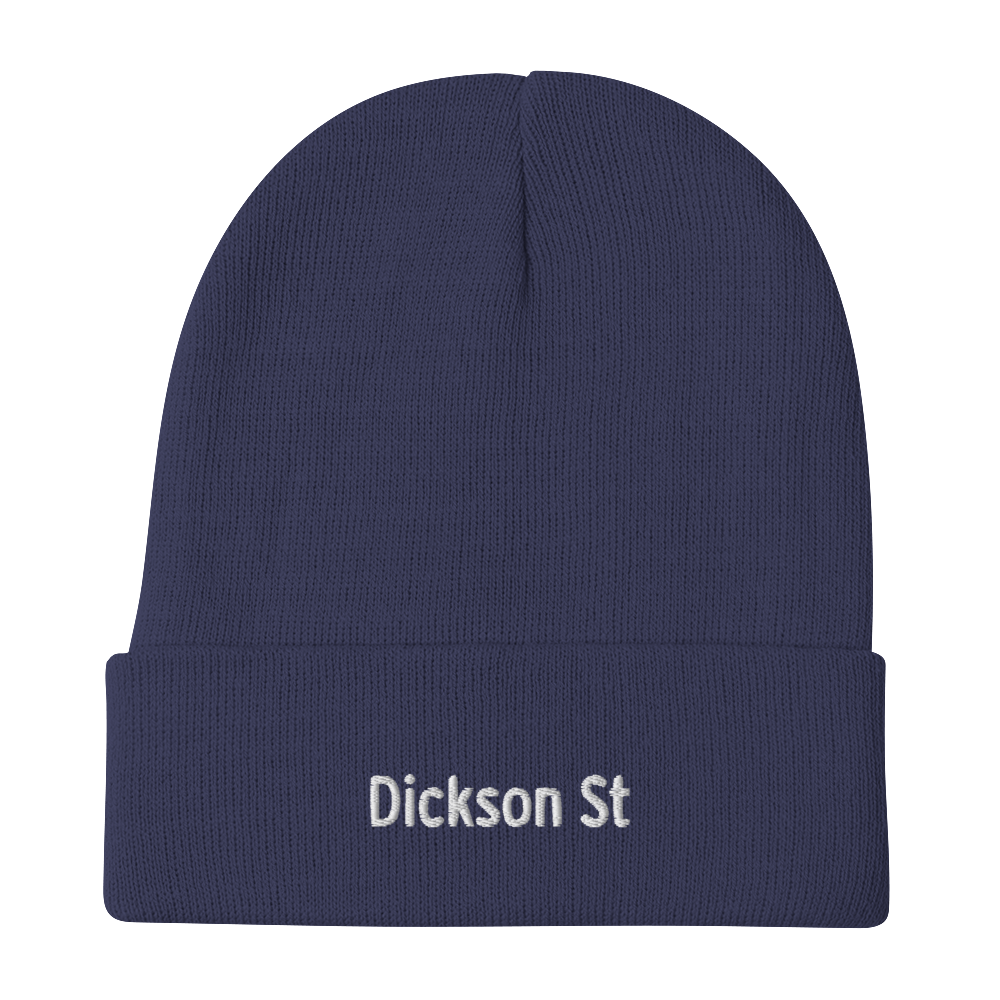 Dickson St Embroidered Beanie