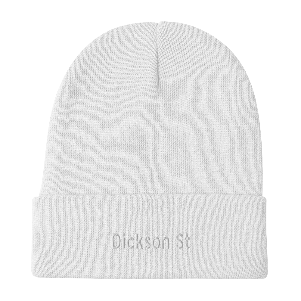 Dickson St Embroidered Beanie