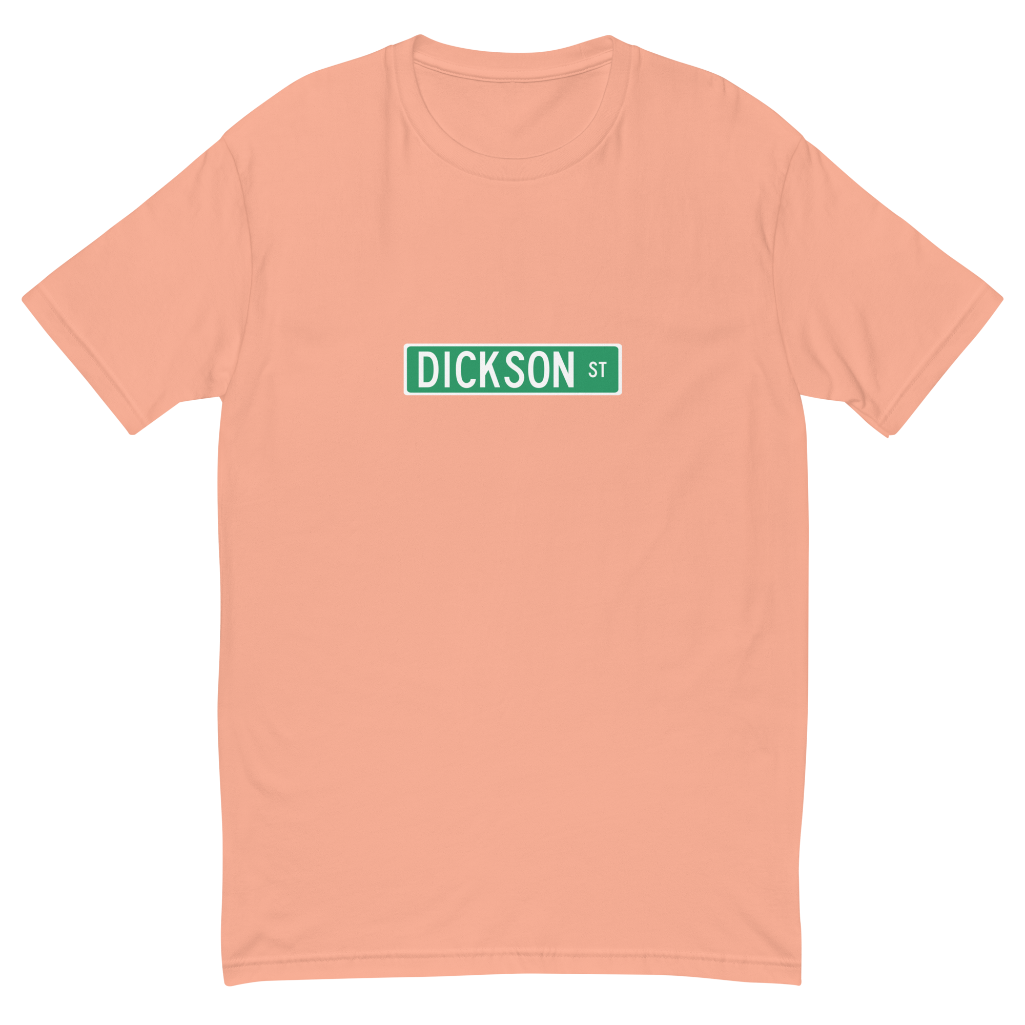 Dickson Street Sign Fitted Men&