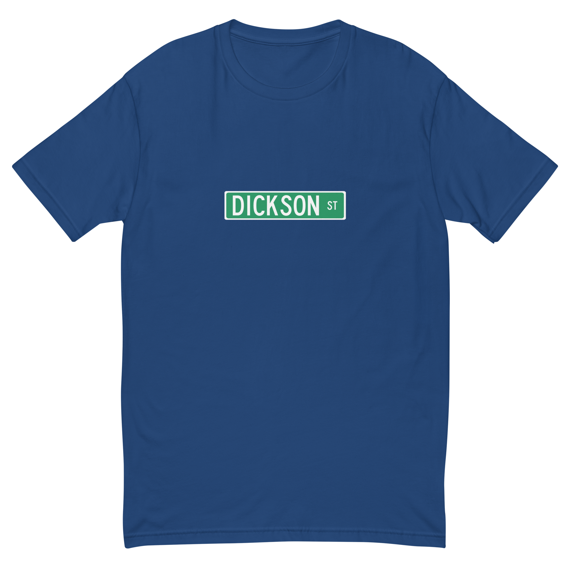 Dickson Street Sign Fitted Men&