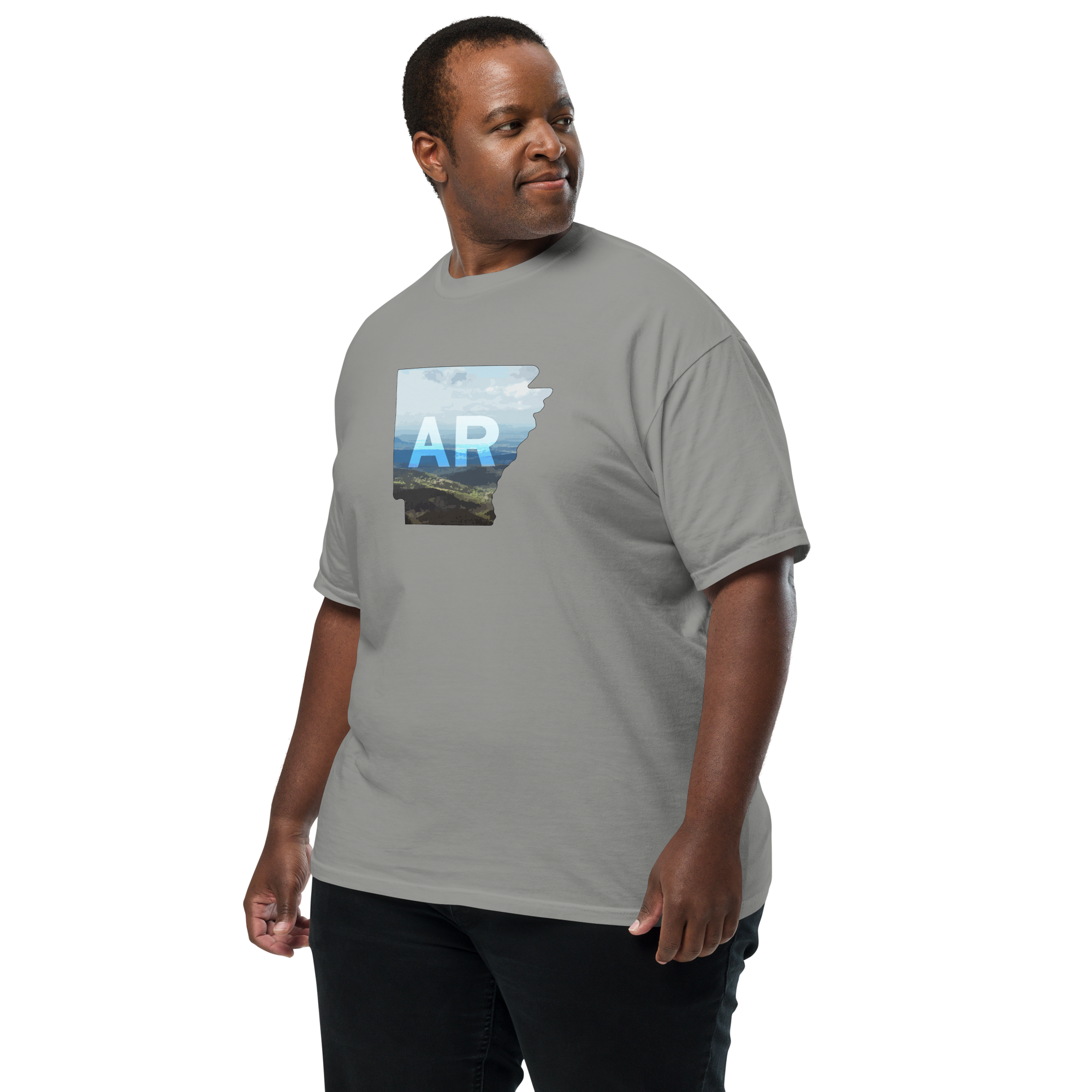 Arkansas Mountains Men’s Garment-Dyed Heavyweight T-Shirt