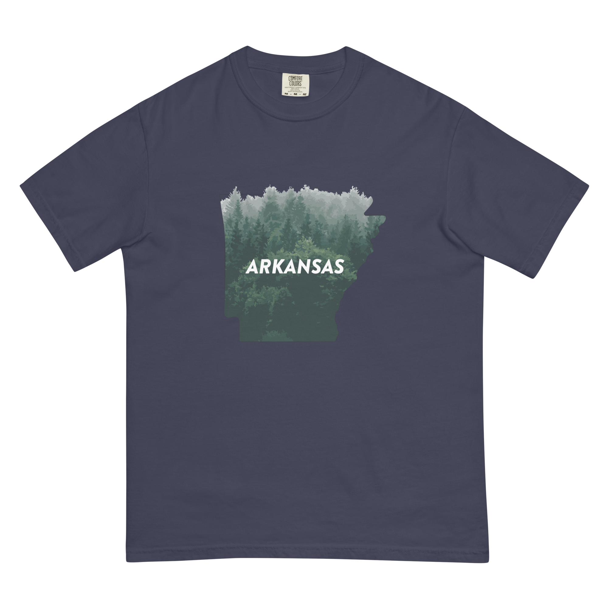 Arkansas Forest Men’s Garment-Dyed Heavyweight T-Shirt