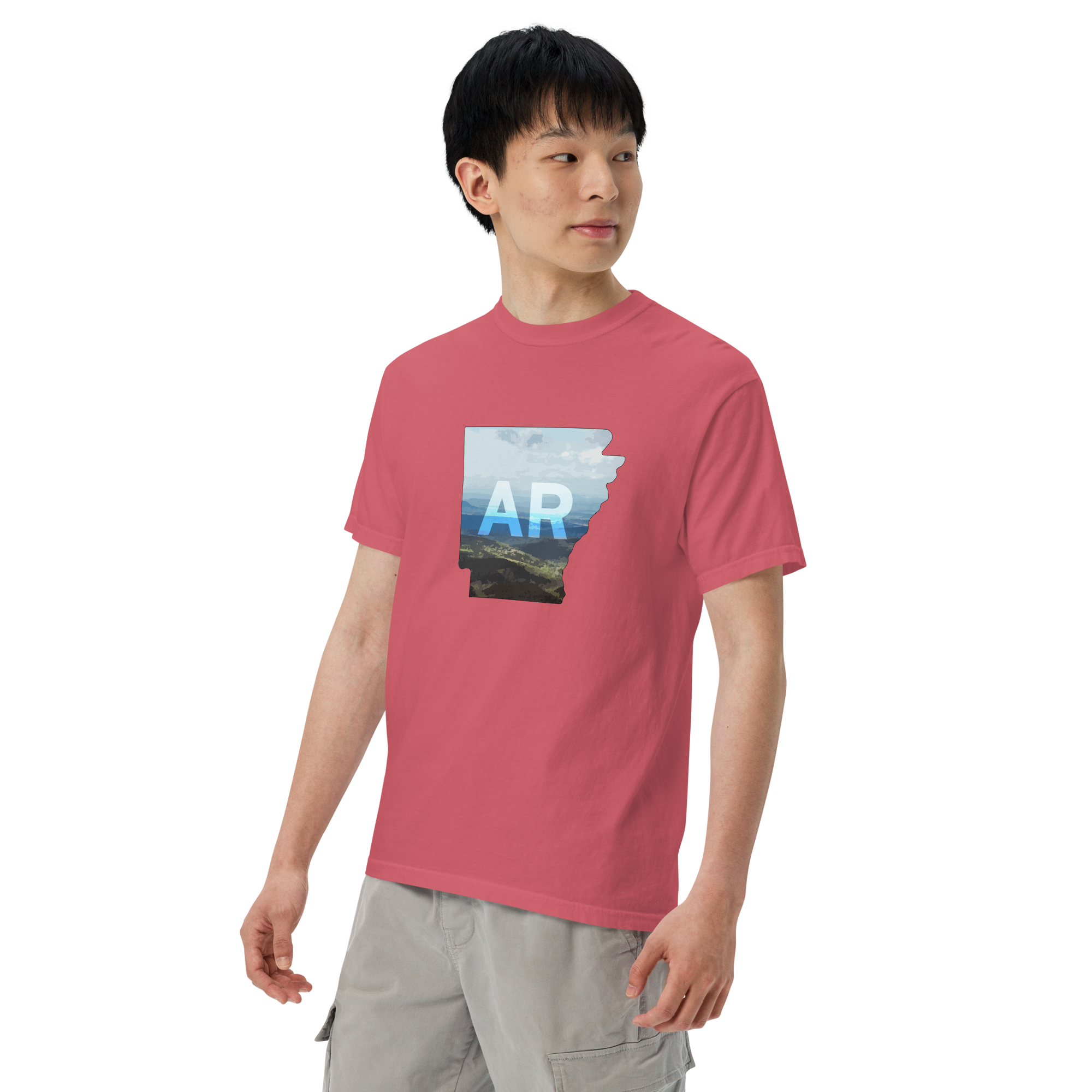 Arkansas Mountains Men’s Garment-Dyed Heavyweight T-Shirt