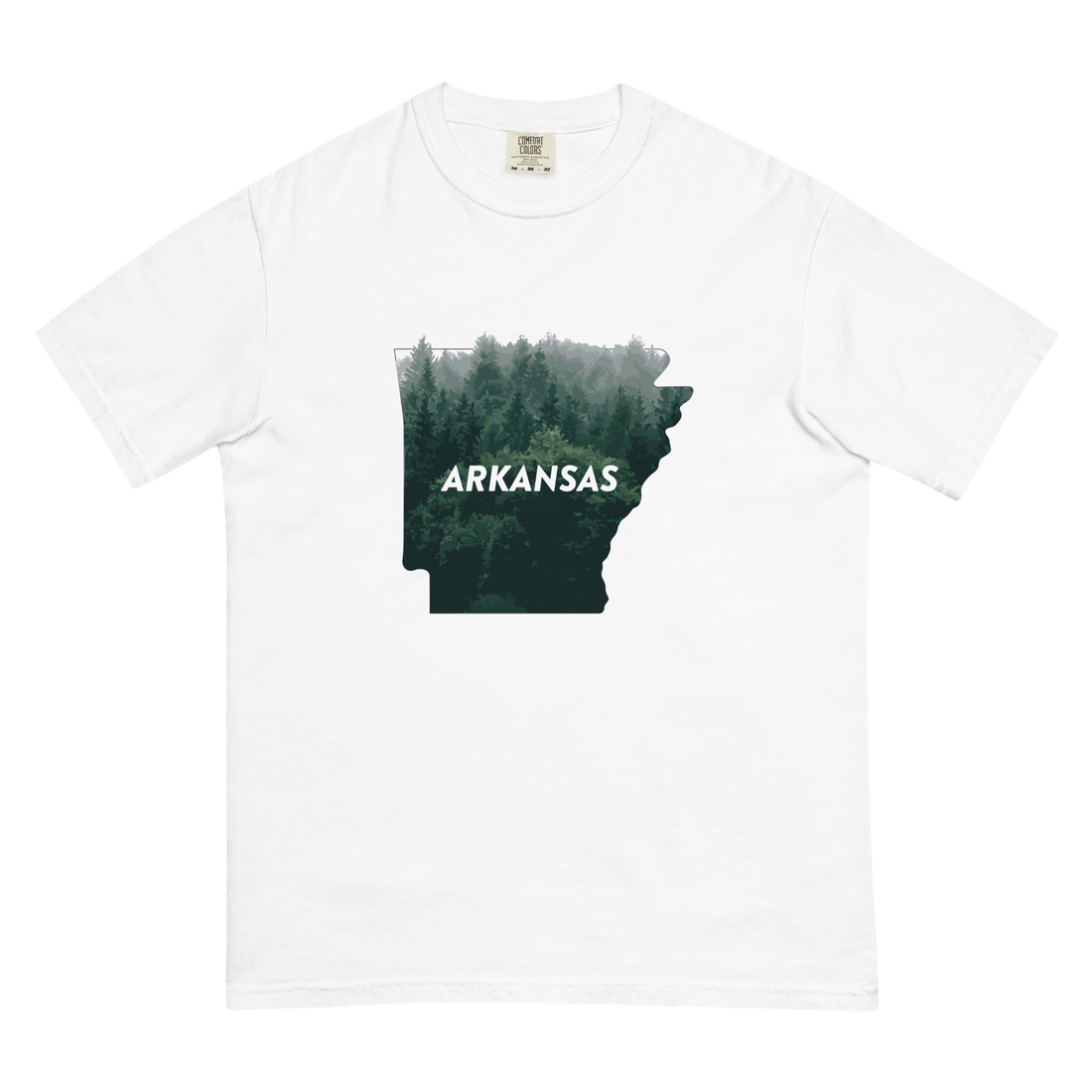 Arkansas Forest Men’s Garment-Dyed Heavyweight T-Shirt