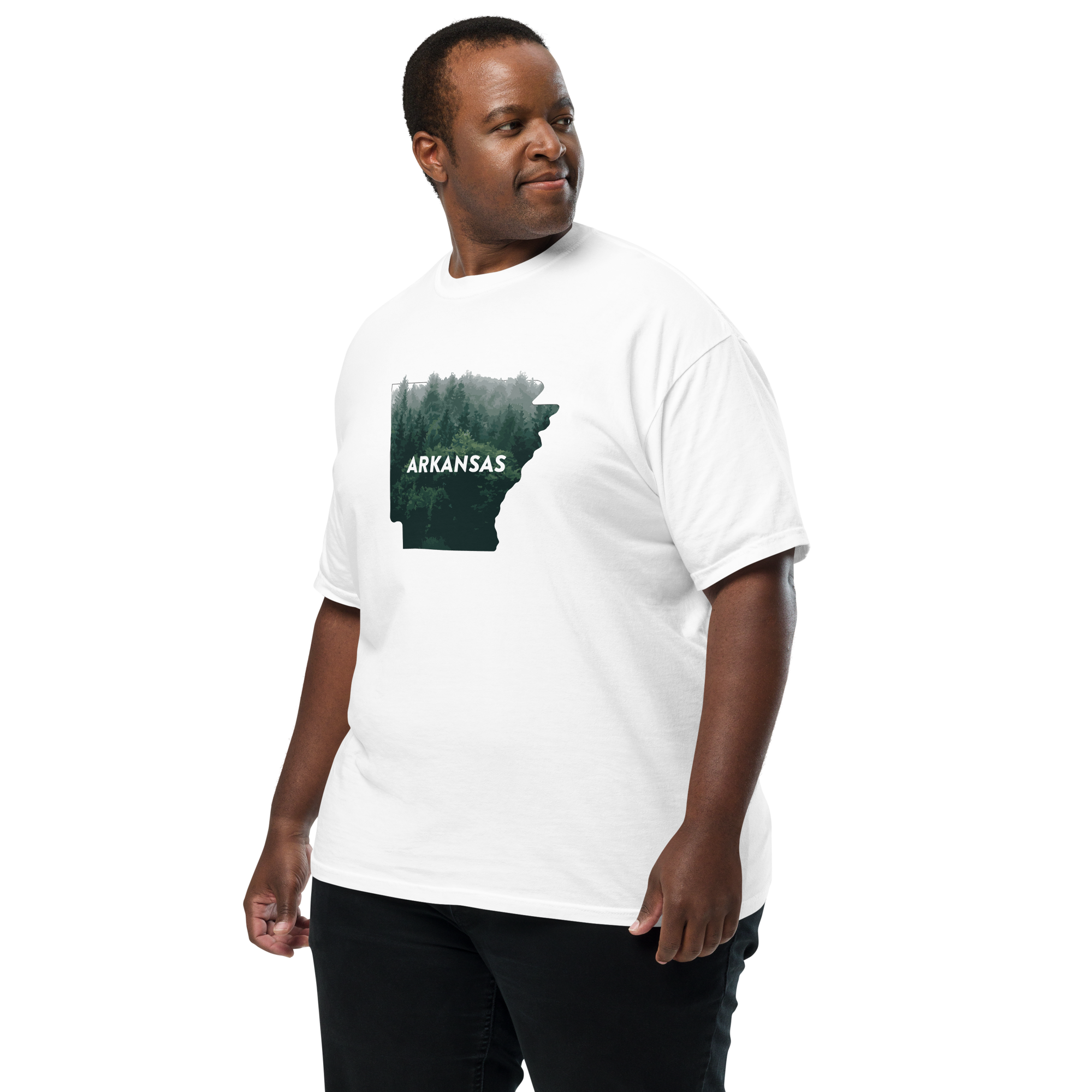 Arkansas Forest Men’s Garment-Dyed Heavyweight T-Shirt