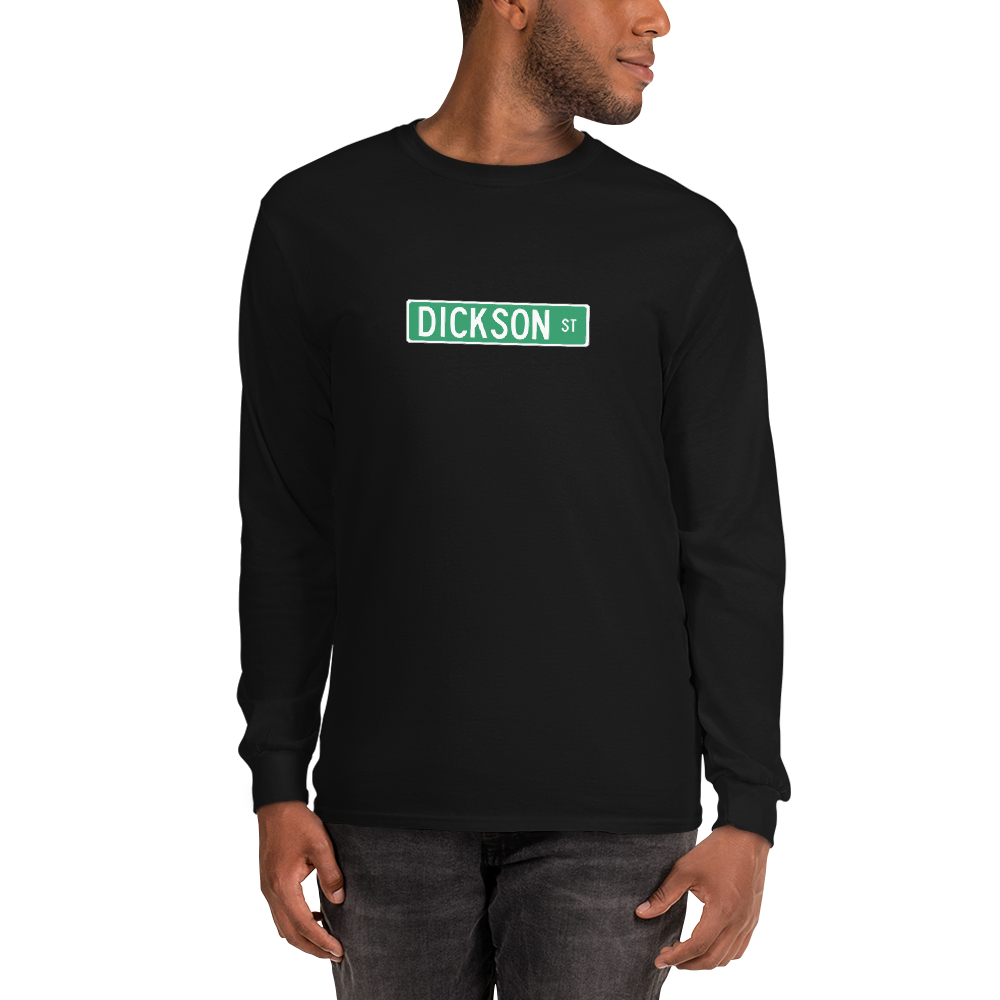 Dickson Street Sign Long Sleeve Men&