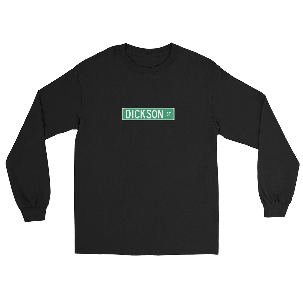 Dickson Street Sign Long Sleeve Men&
