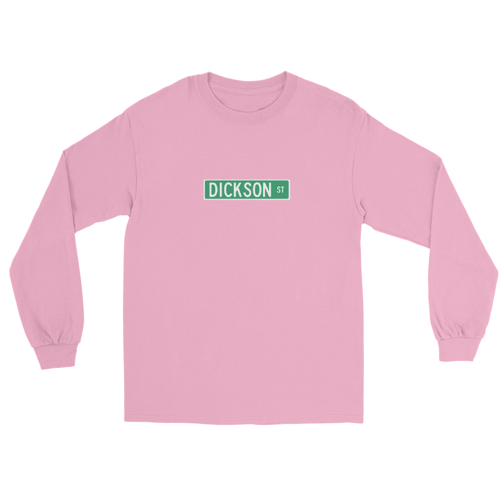 Dickson Street Sign Long Sleeve Men&