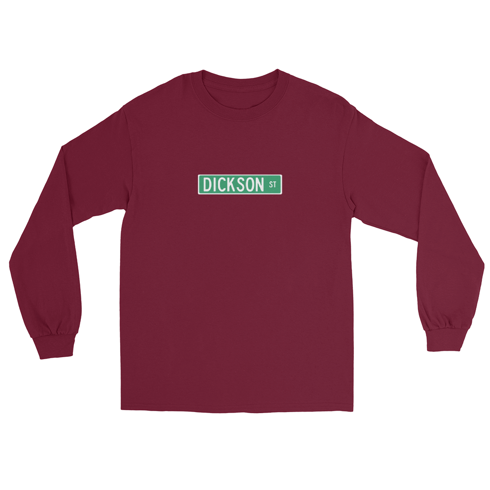 Dickson Street Sign Long Sleeve Men&