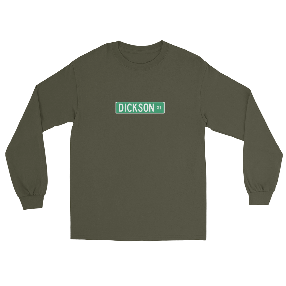 Dickson Street Sign Long Sleeve Men&