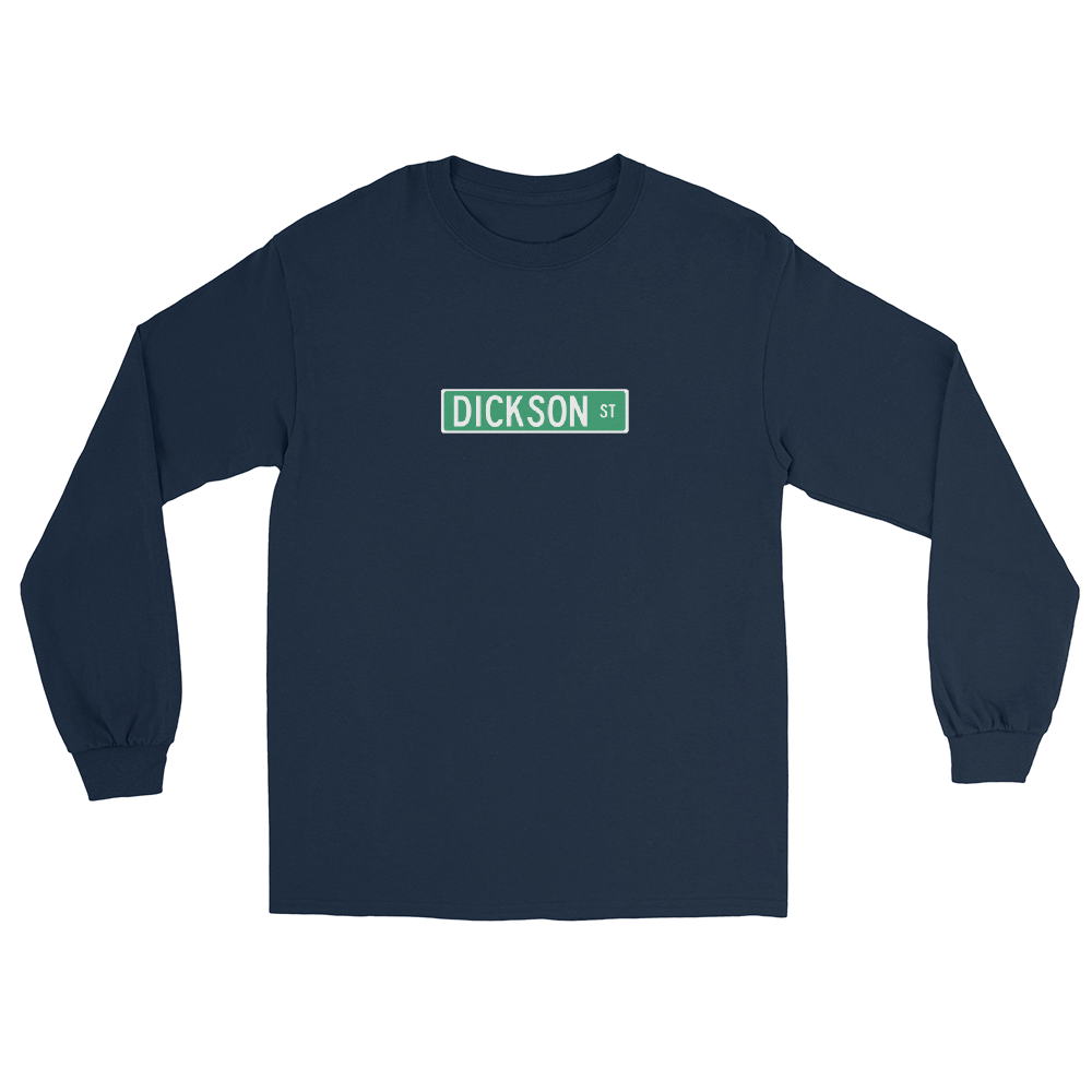 Dickson Street Sign Long Sleeve Men&