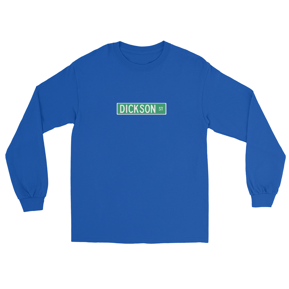 Dickson Street Sign Long Sleeve Men&