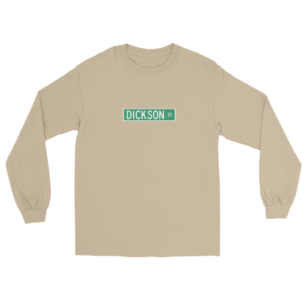 Dickson Street Sign Long Sleeve Men&