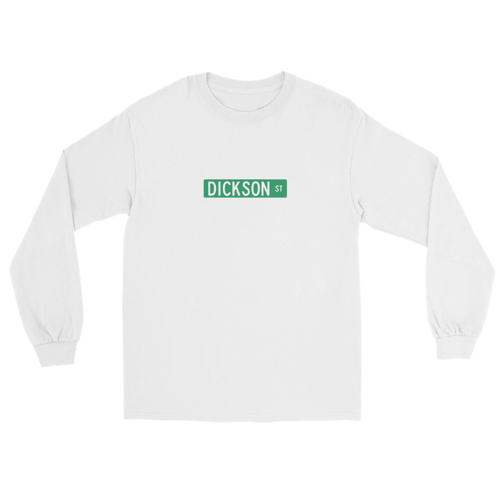 Dickson Street Sign Long Sleeve Men&