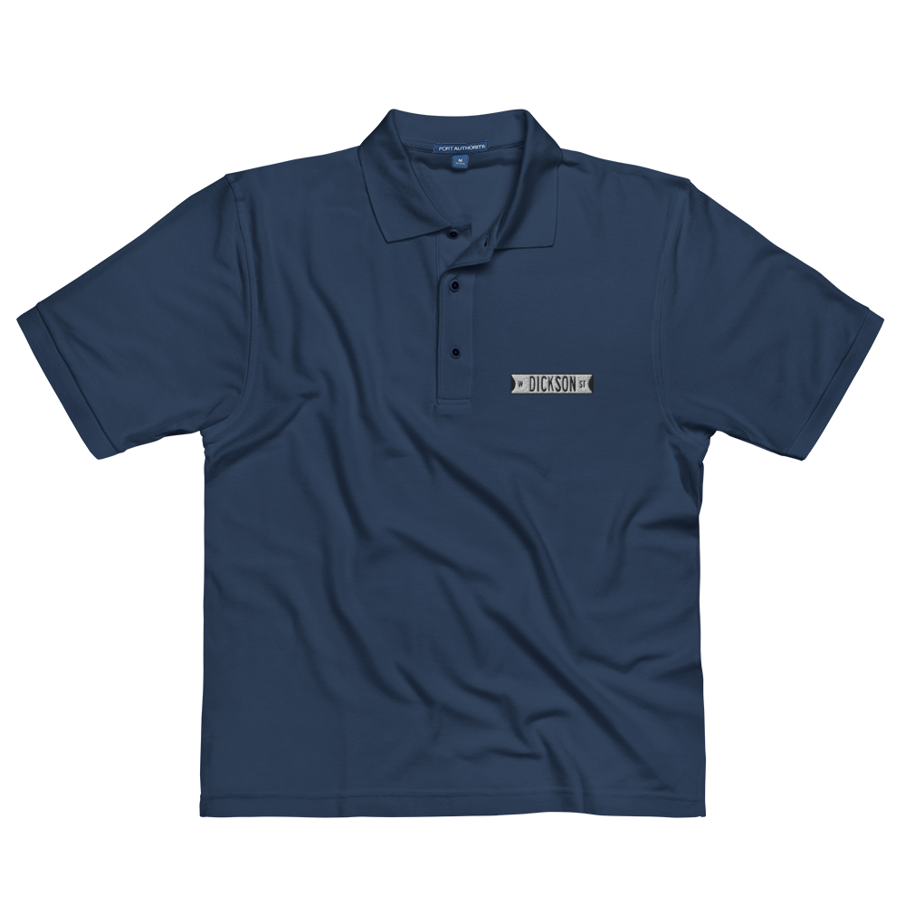 Retro Dickson Street Sign Embroidered Men&