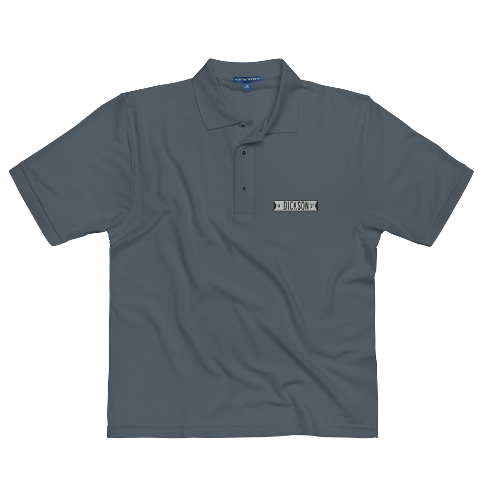 Retro Dickson Street Sign Embroidered Men&